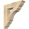 Ekena Millwork Olympic Traditional Rough Sawn Bracket, Douglas Fir, 4"W x 20"D x 20"H BKT04X20X20OLY01RDF - alternate 1